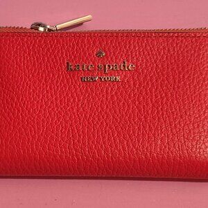 Kate Spade Fire Red Wallet